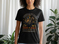 Black t-shirt graphic with Buffalo Soldiers, US Army 1866-1944.